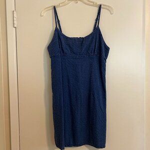 Seersucker Mini Dress